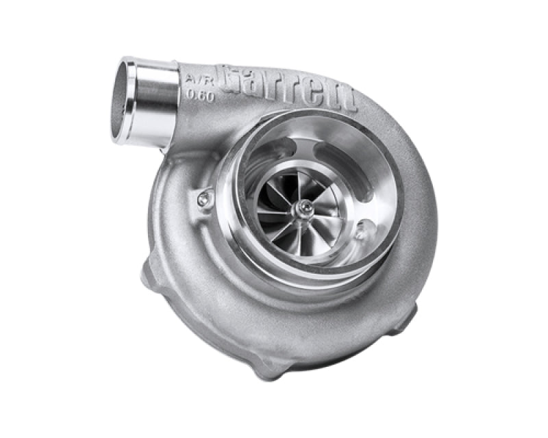 Garrett GTX3071R Gen II Super Core, reverse rotation, front angle showing compressor wheel and inlet housing