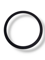 APS Turbo Compressor Cover Gasket, black round ring shown flat against a white background