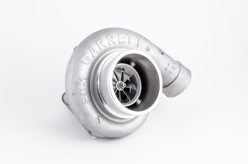 Garrett GTW3476R Super Core CHRA 757197-0009 turbo, front angle showing compressor wheel and housing