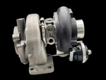 Boost Lab TD06SL2-20G turbocharger, side view showing compressor housing, wastegate actuator and mounting flange