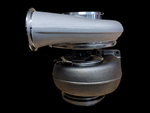 Boost Lab 171702 Detroit Diesel Series 60 12.7L turbocharger, side view showing compressor housing and inlet