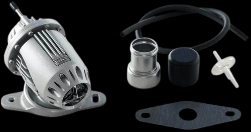 HKS SSQV4 BOV kit for Mazdaspeed 3, showing valve body, hoses, fitting, filter and gasket