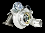 HE351CW 4043600 turbocharger, side angle showing compressor wheel, wastegate actuator and inlet