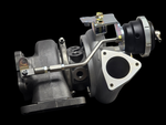 RB450 Turbo Upgrade for RB25DET, side view showing wastegate, actuator, and exhaust flange