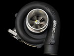 Boost Lab BL-5757 Turbocharger, front view showing compressor wheel, housing and inlet flange