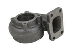 Borg Warner S200SX turbine housing, cast iron, T3 flange front, T31 4-bolt outlet on right side